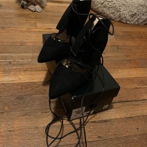 Asos Lace up 4.5 inch heels